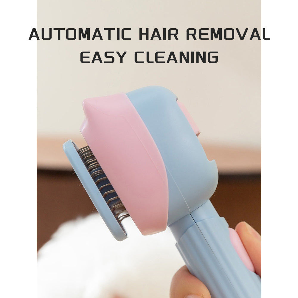 Pet Deshedding Brush Dematting Comb Reduces Shedding Grooming Tool