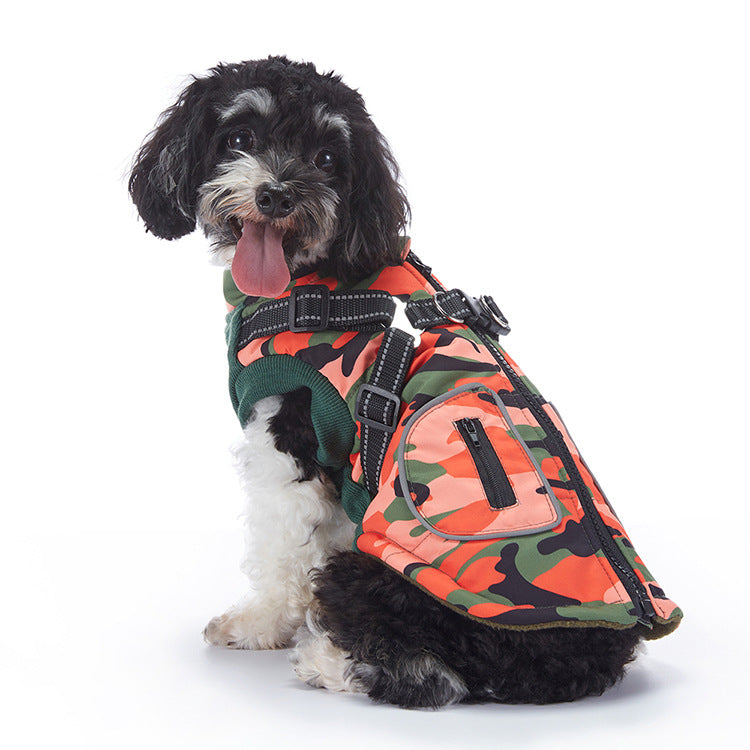 Warm Winter Cashmere Pet Jacket For Comfort