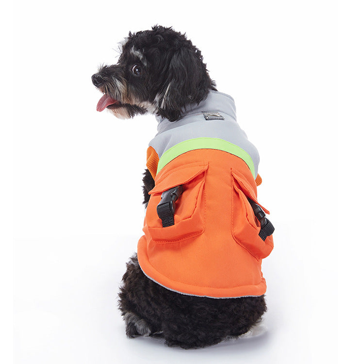 Warm Winter Cashmere Pet Jacket For Comfort